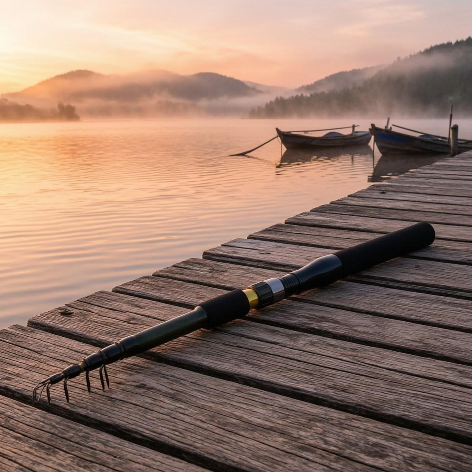 Fishing Rod Carbon Fiber - قصبة صيد احترافية مصنوعة من ألياف