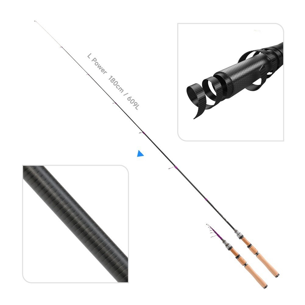 Fishing Rod Carbon Fiber - قصبة صيد من ألياف الكربون بطول