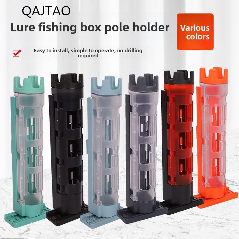 صندوق صيد متعدد الوظائف من QAJ - مراجعة Fishing Rod Case وسعره
