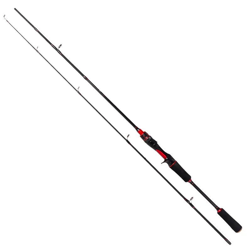 مجموعة صنارة صيد من ألياف الكر - مراجعة Fishing Rod Spinning وسعره