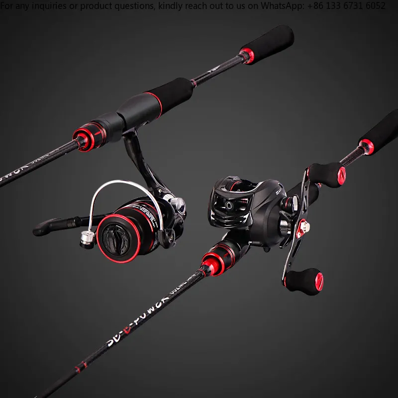 مجموعة صنارة صيد من ألياف الكر - مراجعة Fishing Rod Spinning وسعره