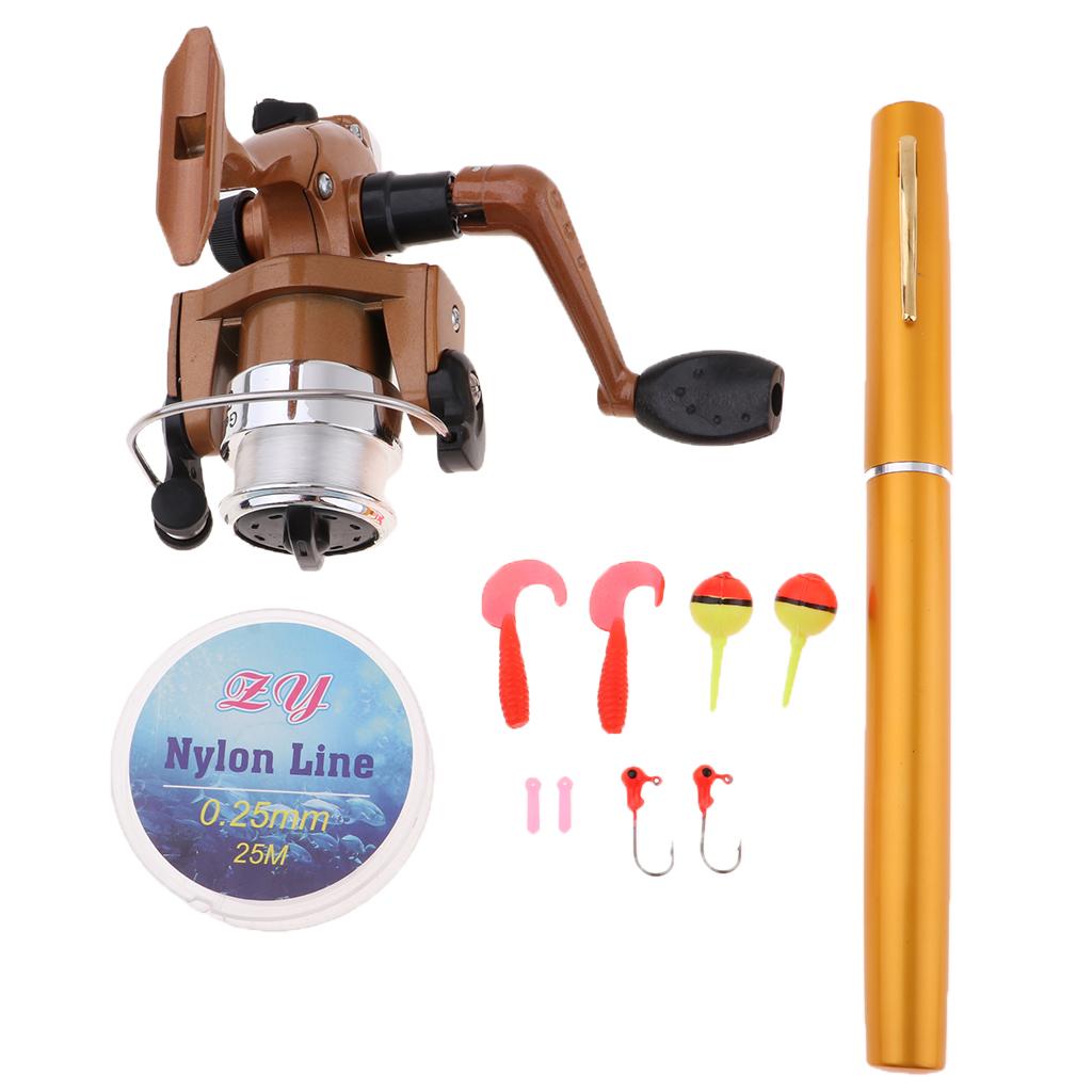 مجموعة أدوات صيد محمولة صغيرة  - مراجعة Fishing Rod Combo وسعره