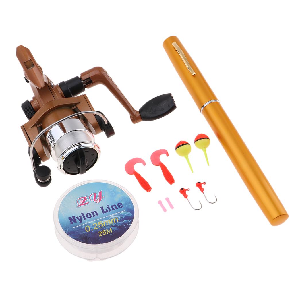 مجموعة أدوات صيد محمولة صغيرة  - مراجعة Fishing Rod Combo وسعره