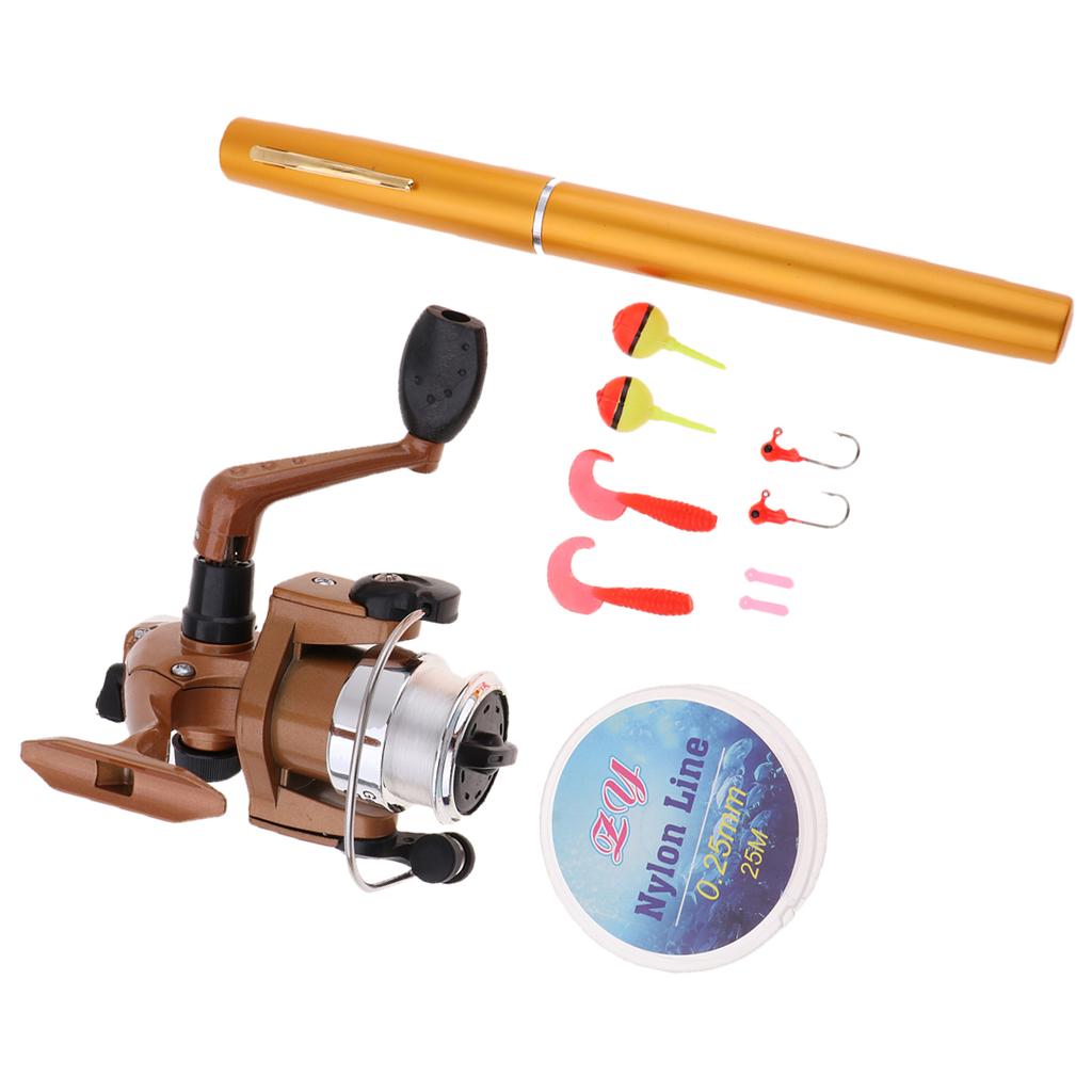 مجموعة أدوات صيد محمولة صغيرة  - مراجعة Fishing Rod Combo وسعره