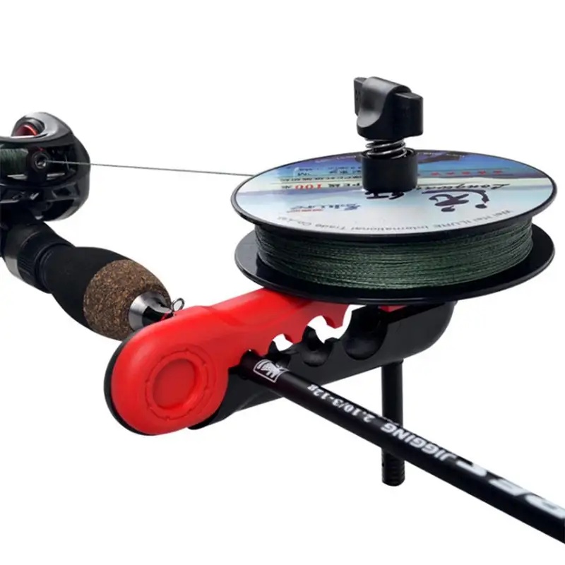أدوات محمولة للف خيط الصيد، حا - مراجعة Fishing Rod Combo وسعره