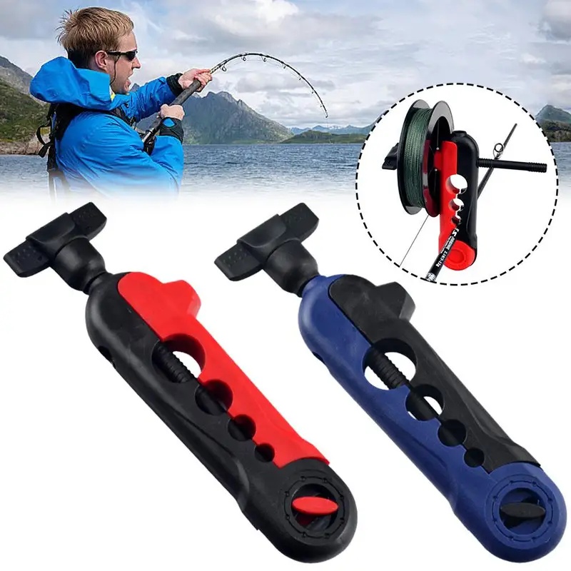 أدوات محمولة للف خيط الصيد، حا - مراجعة Fishing Rod Combo وسعره