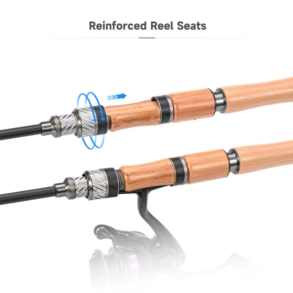 قصبة صيد من ألياف الكربون بطول - مراجعة Fishing Rod Carbon Fiber وسعره